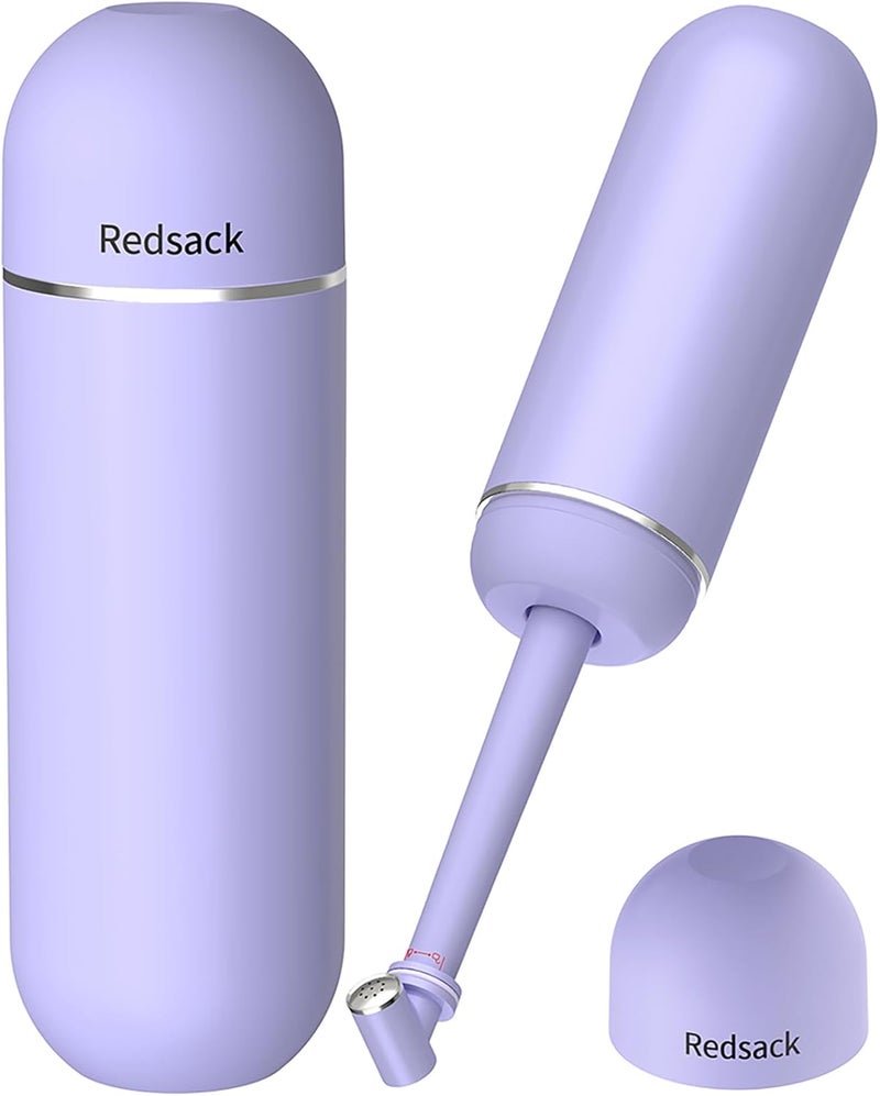 Redsack Portable Bidet for Postpartum/Perineal Care,Manual Handheld Peri Bottle for Feminine Hygiene & Travel, 380ml Leakproof,BPA-Free Sprayer for Men/Women/Baby (Purple, General) - Image 1